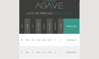 PRE-VENTA  DEPARTAMENTOS EN JUAN PALOMAR Y ARIAS
