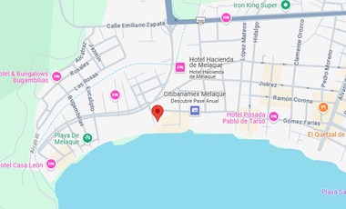 Excelente Hotel de 4 Niveles para uso comercial, con excelente ubicación, con estacionamiento en Cihuatlán Jalisco. Frente a la playa.