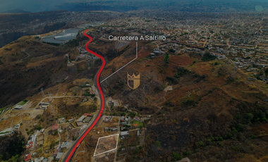 Terreno en venta colonia corpeña, a 500 metros del segundo acceso de cañadas, zapopan