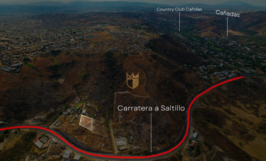 Terreno en venta colonia corpeña, a 500 metros del segundo acceso de cañadas, zapopan