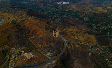 Terreno en venta colonia corpeña, a 500 metros del segundo acceso de cañadas, zapopan
