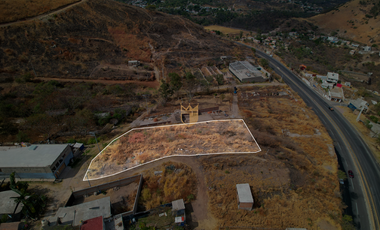 Terreno en venta colonia corpeña, a 500 metros del segundo acceso de cañadas, zapopan