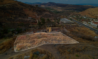 Terreno en venta colonia corpeña, a 500 metros del segundo acceso de cañadas, zapopan