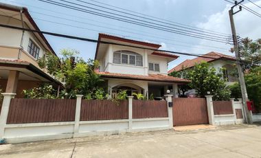 Best Deal  !!!  Spacious 2-Story Detached House for Sale – Ladaville 5, Soi Rong Mee. With a land area of 60 sq.wah , 4 bedrooms, and 2 bathrooms,