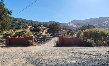 Venta Parcela sector el Parrón Comuna de Rauco