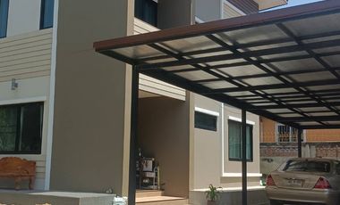 Single house for sale Modern style, 100 sqw., size 3 beds, 2 baths, 1 kitchen, 1 living room, 1 prayer room, usable area 200 sq m., price 14.3 million