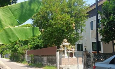 Single house for sale Modern style, 100 sqw., size 3 beds, 2 baths, 1 kitchen, 1 living room, 1 prayer room, usable area 200 sq m., price 14.3 million