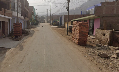 VENTA CASA COMO TERRENO SECTOR A LA CAMPIÑA LURIGANCHO