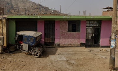 VENTA CASA COMO TERRENO SECTOR A LA CAMPIÑA LURIGANCHO