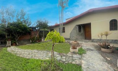 TERRENO + CASA 6,200 m² | 08 HABITACIONES | SAN ANTONIO – CERCA A MALA