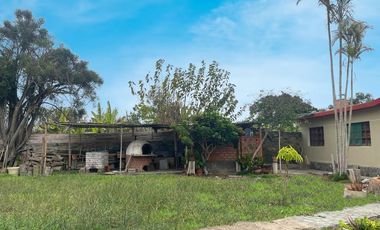 TERRENO + CASA 6,200 m² | 08 HABITACIONES | SAN ANTONIO – CERCA A MALA