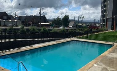 VILLARRICA arriendo mensual Condominio Mirador al Volcan Dpto 2D 1 B COD.ARM147