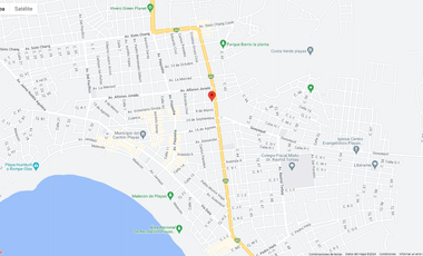 ¡Vendo Terreno de 400,95m² en Pleno Centro de General Villamil Playas!