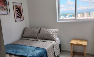 Apartamento amoblado en arriendo en Condina