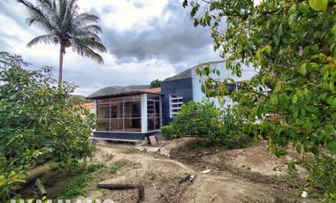 FINCA, CON DOS CASAS, EN PAMBAHACIENDA-MASCARILLA, MIRA A 30 MINUTOS DE IBARRA