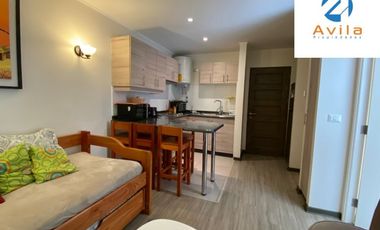 Pucón departamento en venta 1D 1B Condominio Pucón Andino COD.DP0199