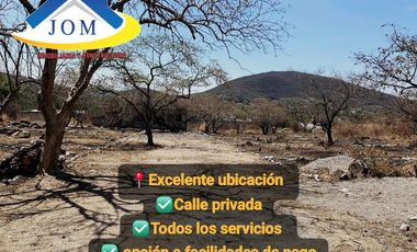 TERRENOS EN CALLE PRIVADA!! EN YAUTEPEC MOR!!
