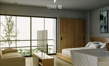 SE VENDEN ESTUDIOS EXCLUSIVOS CON VISTAS AL MAR DESDE EL SEGUNDO NIVEL EN PLAYA DEL CARMEN Y A UNA CUADRA DE LA QUINTA AVENIDA