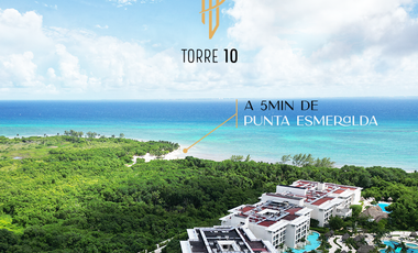 SE VENDEN ESTUDIOS EXCLUSIVOS CON VISTAS AL MAR DESDE EL SEGUNDO NIVEL EN PLAYA DEL CARMEN Y A UNA CUADRA DE LA QUINTA AVENIDA