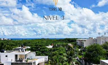 SE VENDEN ESTUDIOS EXCLUSIVOS CON VISTAS AL MAR DESDE EL SEGUNDO NIVEL EN PLAYA DEL CARMEN Y A UNA CUADRA DE LA QUINTA AVENIDA
