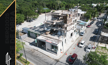 SE VENDEN ESTUDIOS EXCLUSIVOS CON VISTAS AL MAR DESDE EL SEGUNDO NIVEL EN PLAYA DEL CARMEN Y A UNA CUADRA DE LA QUINTA AVENIDA