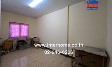 2-storey townhouse, 22.5 sq m, Sithirot Community Village, Soi Phahonyothin 82, Phahonyothin Road, Vibhavadi-Rangsit Road, Lam Luk Ka, Pathum Thani