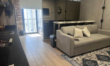 MODERNO DEPARTAMETO TIPO LOFT TOTALMENTE AMUEBLADO A UNA CUADRA MACRO PLAZA, CENTRO MONTERREY