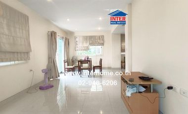 2-storey twin house, 35.6 sq.w., The Plant Resort Village, Rama 5-Kanchanaphisek, near Wat Phra Ngoen, Bang Yai-Bang Kruat Road, Kanchanaphisek Road,