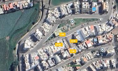 Estupendo Terreno Frente a Parque en Residencial Privada de Cayma Baja