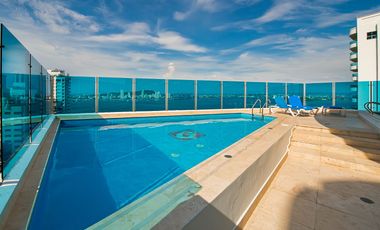 ARRIENDO & VENDO APARTAMENTO DUPLEX FRENTE A LA BAHIA DE CASTILLOGRANDE