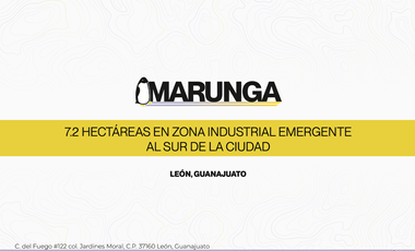 Terreno 72 Hectárias Zona Industrial Emergente