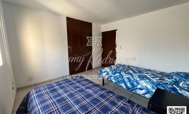 CASA EN RENTA, REAL DE BUGAMBILIAS, 3 REC. 2 CON BAÑO, 3 AUTOS, AMUEBLADA, EQUIPADA