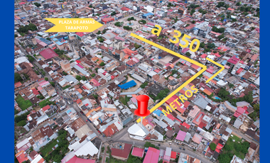 PROPIEDAD COMERCIAL A 1 CUADRA DE LA CALLE DE LAS PIEDRAS  - TARAPOTO - RENTABILIDAD INMEDIATA