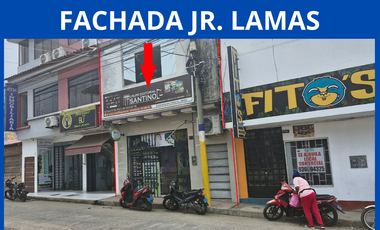 PROPIEDAD COMERCIAL A 1 CUADRA DE LA CALLE DE LAS PIEDRAS  - TARAPOTO - RENTABILIDAD INMEDIATA