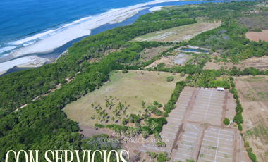 Terrenos en la barra de navidad con financiamiento, puerto escondido