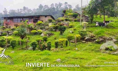 VENTA  O PERMUTA DE FINCA PARA DESARROLLO TURISTICO A AGRICOLA   SAN ANTONIO DEL TEQUENDAMA