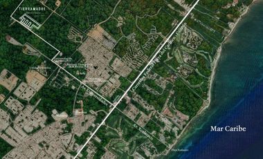 SE VENDEN LOTES DE INVERSION EN TIERRA MADRE, PLAYA DEL CARMEN, PLUSVALIA A 13 MINUTOS DE LA PLAYA