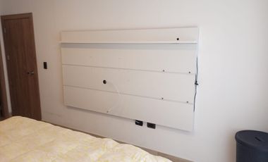 Departamento amoblado de alquiler en Los Ceibos, 3 dormitorios, ascensor.