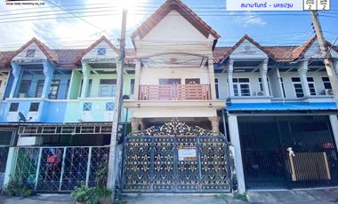 ทาวน์เฮ้าส์ 2 ชั้น ทำเล : สนามจันทร์ - นครปฐม