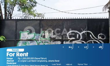 Tanah / Kavling Jl. Lingkar Luar Barat Cengkareng, Jakarta Barat