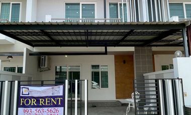 For rent a new Town home in Kankanok 19 project, Mahidol road, close to Central Airport Plaza. (For residential only) #Cannot do Air BNB