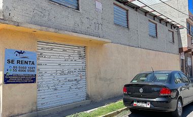 RENTO BODEGA EN JARDINES DE MORELOS ECATEPEC