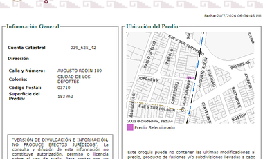 Bodega en Venta Ciudad de los Deportes Benito Juárez CDMX