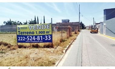 Terreno en venta, Justo Sierra - Santa María Tonanzintla