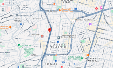 Departamento en Venta San Pedro de los Pinos Alvaro Obregón CDMX