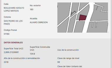 Departamento en Venta San Pedro de los Pinos Alvaro Obregón CDMX