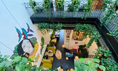 SOTANO EN CASA PORFIRIANA PARA USO COMERCIAL