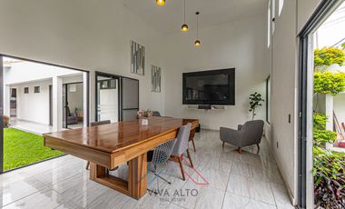 Casa Nueva de 1 Nivel con Alberca y Jacuzzi_oaxtepec/ Cocoyoc Morelos