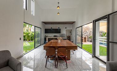 Casa Nueva de 1 Nivel con Alberca y Jacuzzi_oaxtepec/ Cocoyoc Morelos