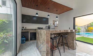 Casa Nueva de 1 Nivel con Alberca y Jacuzzi_oaxtepec/ Cocoyoc Morelos
